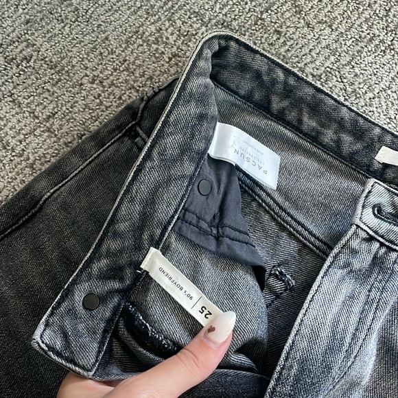 Dark gray ripped jeans - Picture 5 of 6